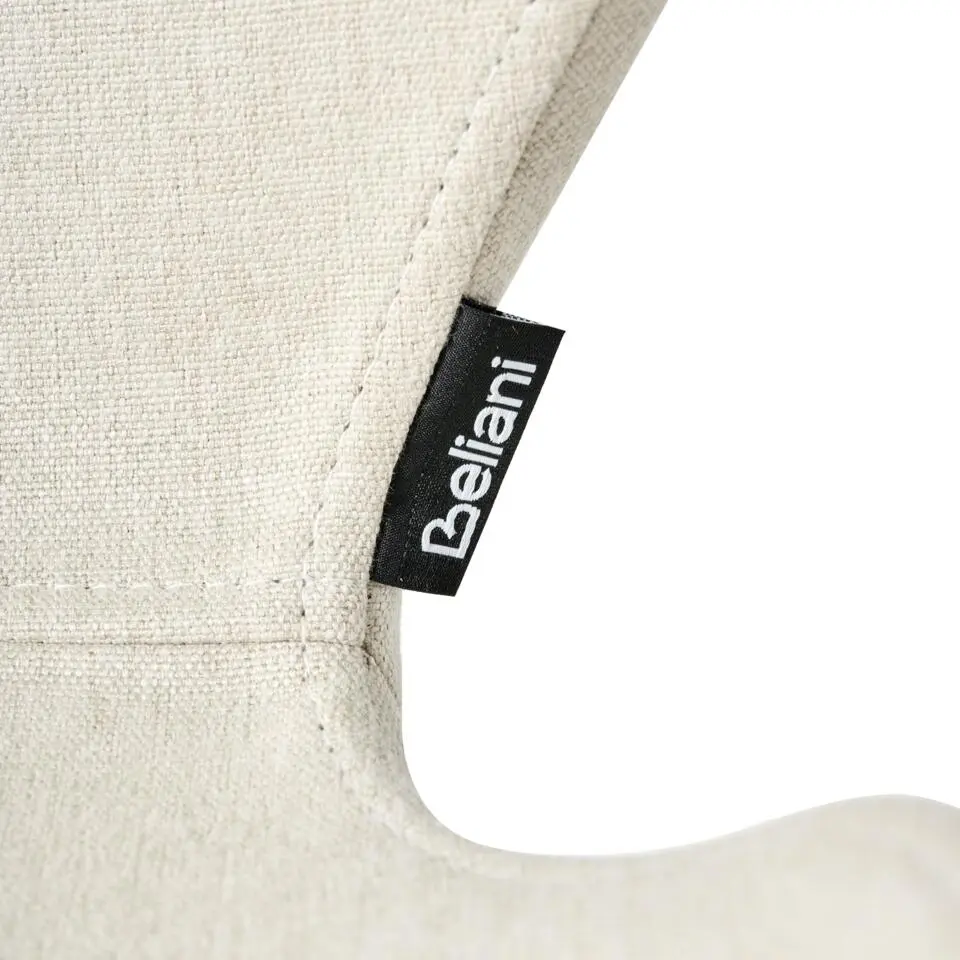 HOLLAND - Vergaderstoel set van 2 - Lichtbeige - Polyester