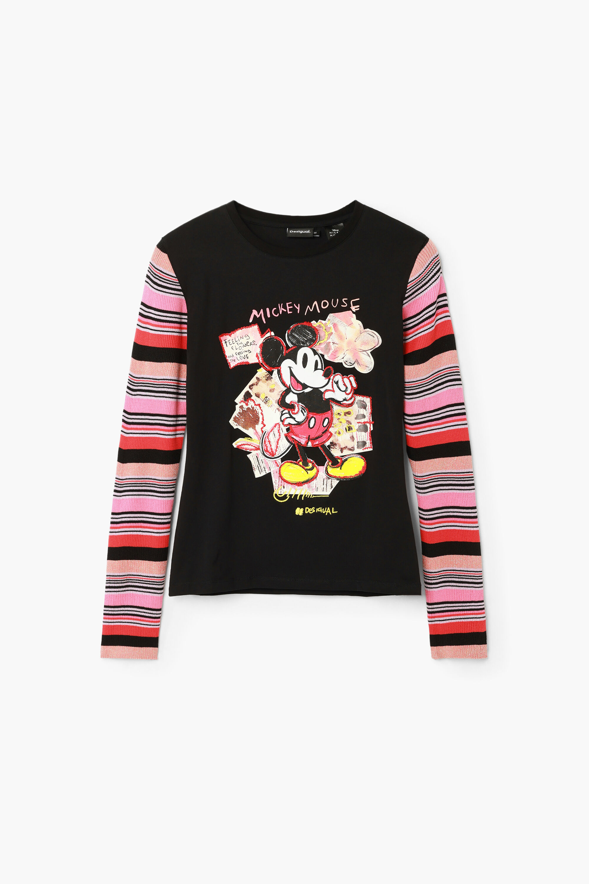 Camiseta de manga comprida do Mickey Mouse
