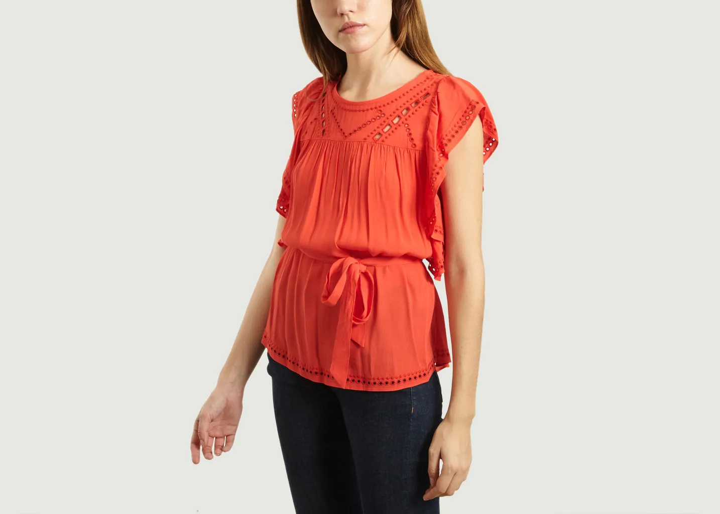 Blouse ceinturée Lany Suncoo