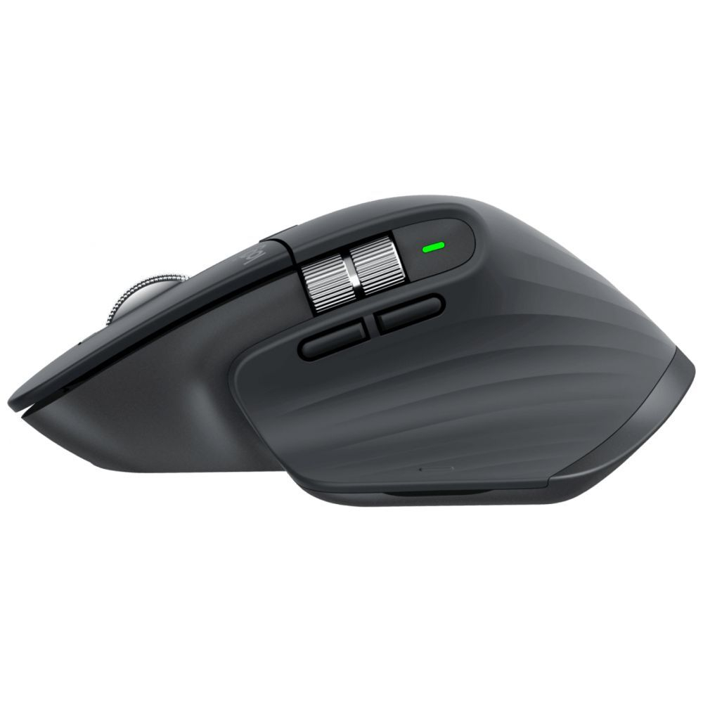 MX Master 3S Kabellose Bluetooth Optische Wireless Maus (910-006559) - Graphite (Schwarz)