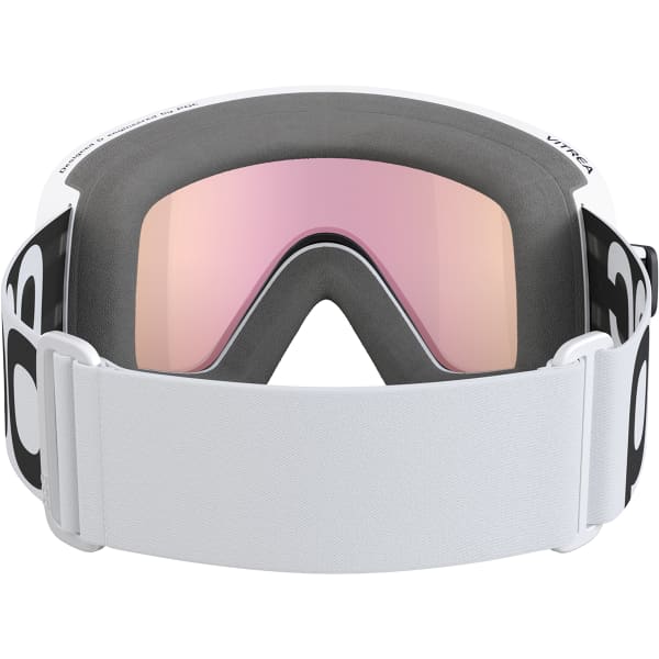 Masque de ski POC VITREA Hydrogen White/Partly Sunny Orange