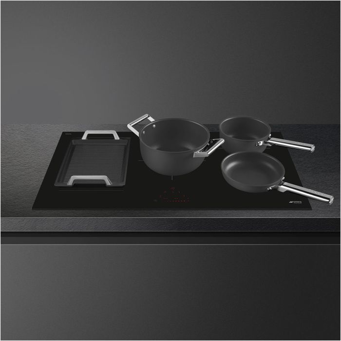 SMEG Induktions-Kochfeld SI1M4954D Schwarz