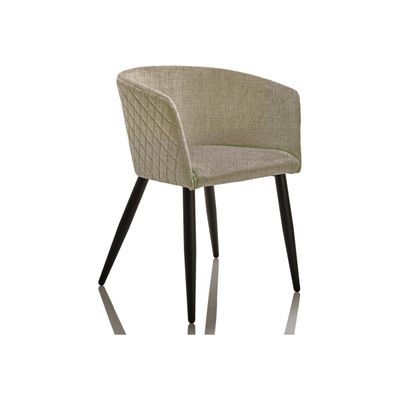Burocean Ema - Chaise - accoudoirs - greige fabric (polyester)