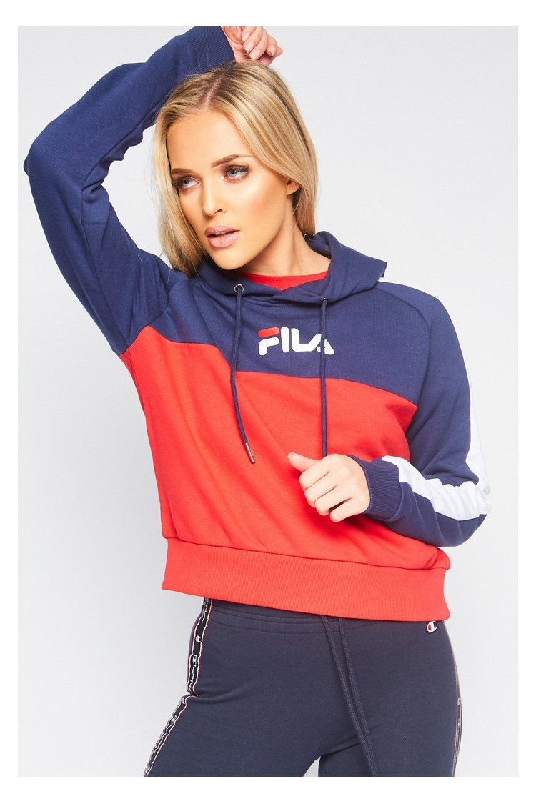 Sweat FILA à capuche avec bandes