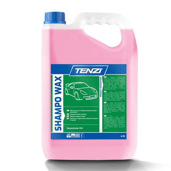 Tenzi Shampo Wax Champô Automóvel com Cera 5L - BKWAA113A005AU000