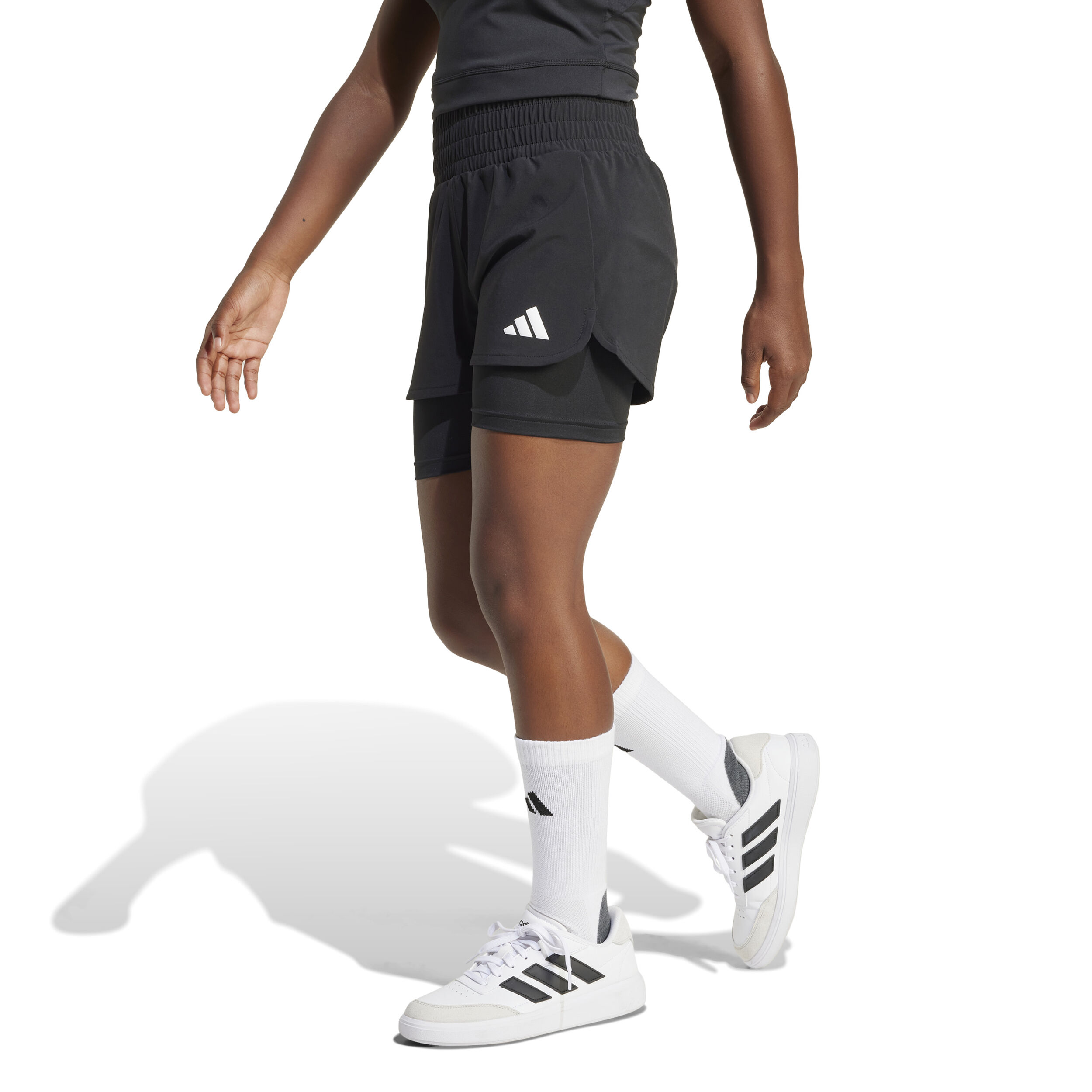 adidas All Sports Pacer NXT 2in1 Shorts Enfants - Noir