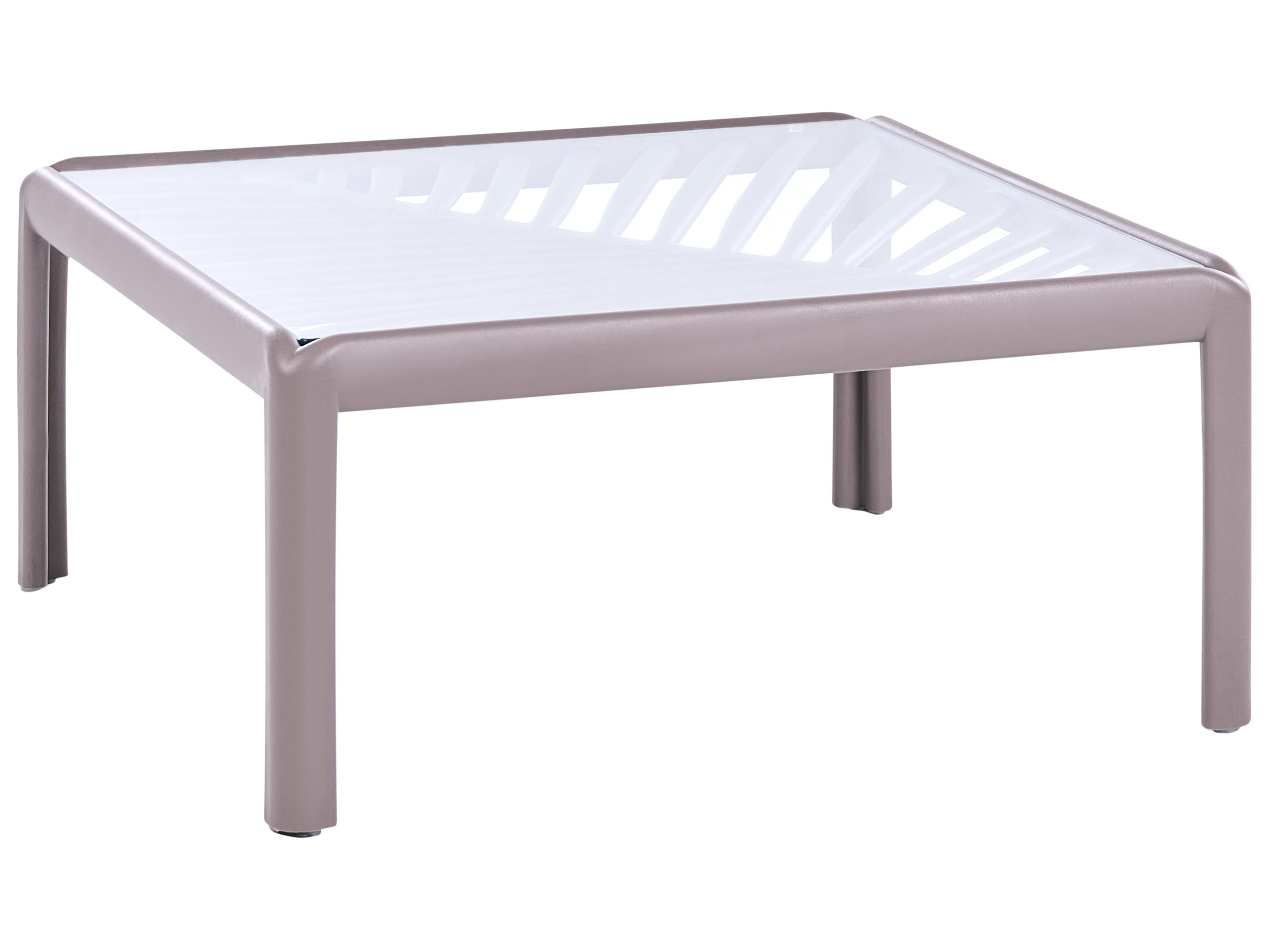 Loungeset met tafel 4-zits FERRETTI Taupe