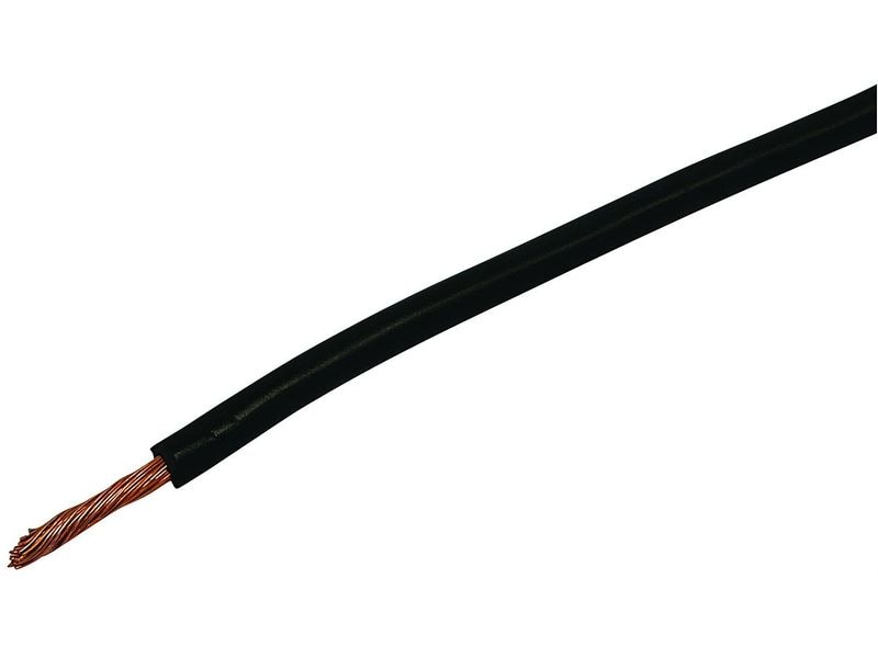 STEFFEN T-Litze 2.5 mm², 100 m Schwarz Installationskabel