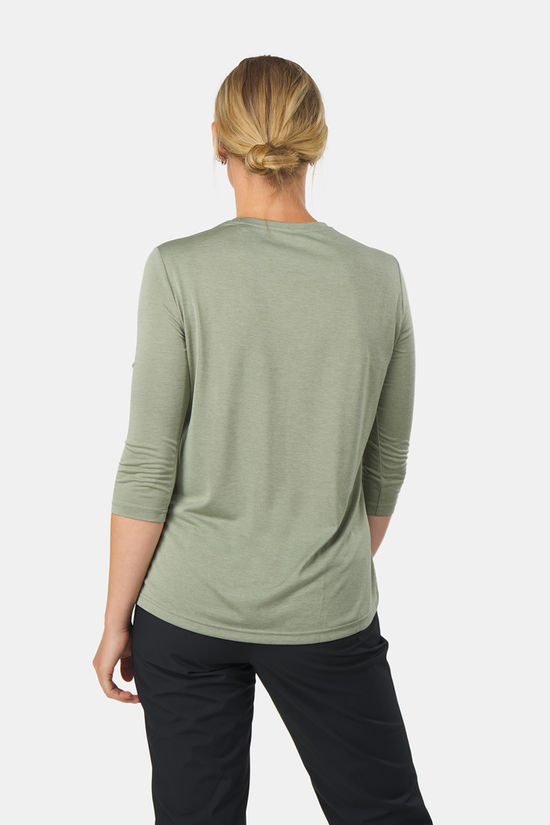 Jack Wolfskin Jack Wolfskin Crosstrail 3/4 Sleeve Tee Shirt Dames