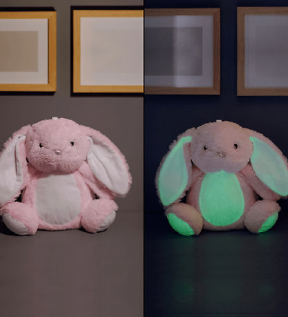 Teddykompaniet Kuscheltier - Fluoreszierend Kaninchen - 23 cm -