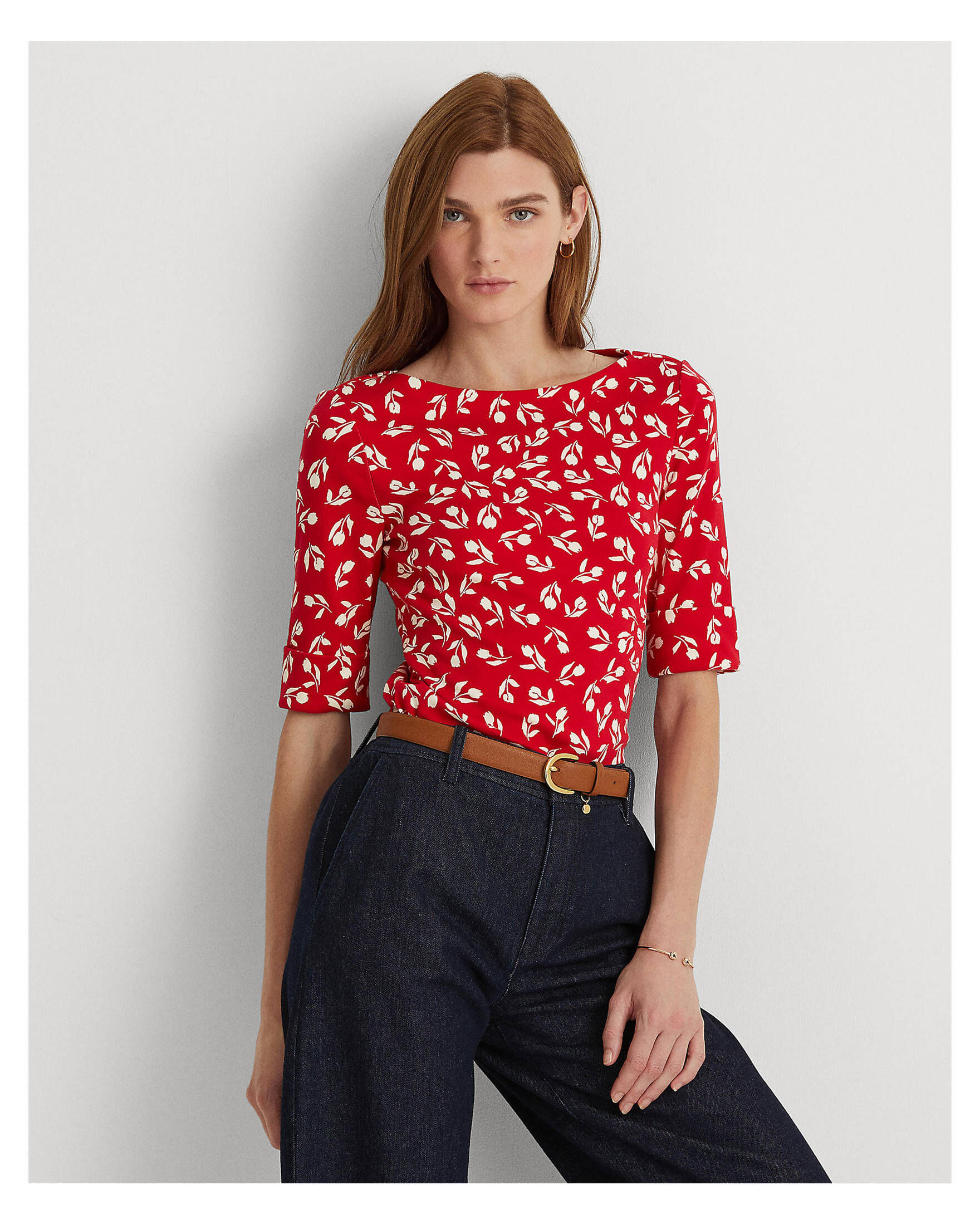 Lauren Ralph Lauren| Damen Shirt Halbarm