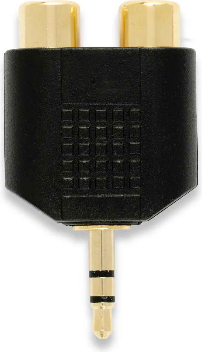 QED Connect Adaptateur RCA femelle vers Jack 3,5 mâle Adaptateurs audio