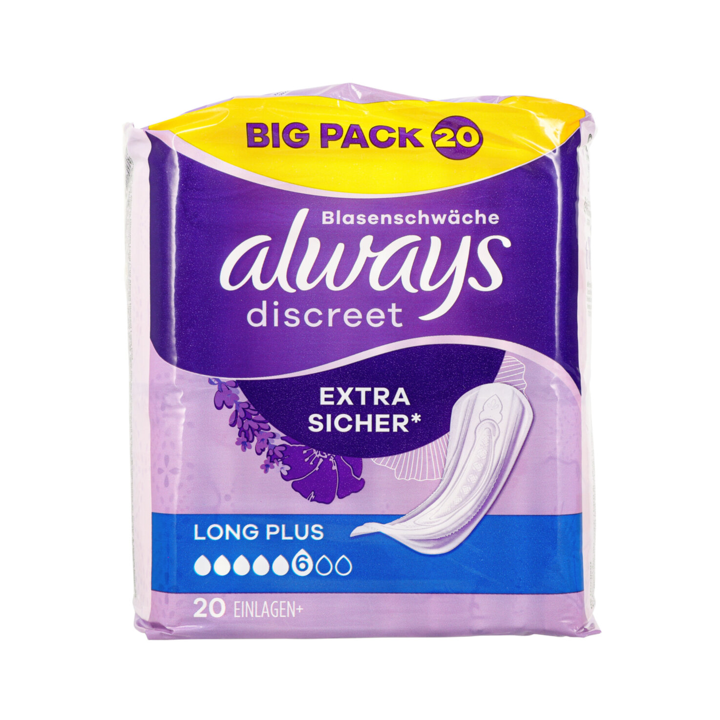 Always Discreet Long Plus 20 Stück