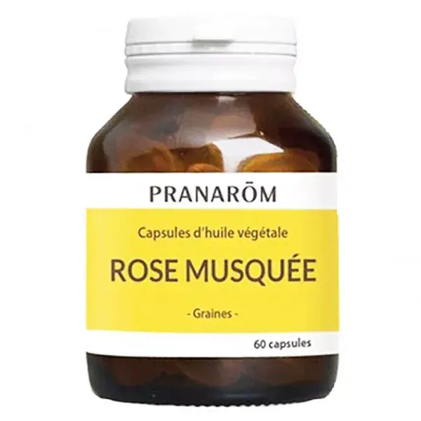Óleo Vegetal de Rosa Mosqueta Pranarom - 60 cápsulas