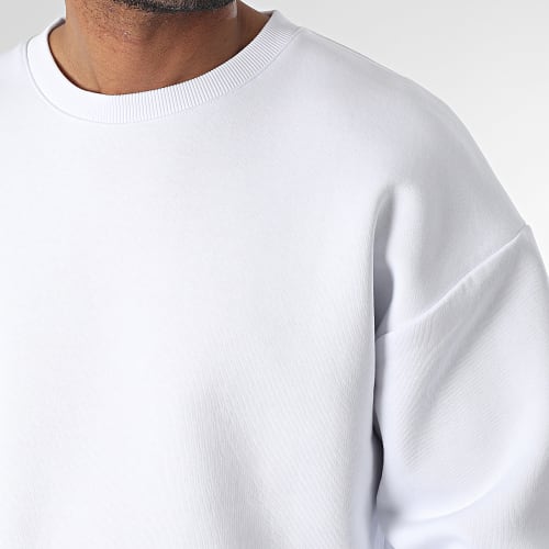 Sweat Crewneck Oversize Large 2631 Blanc
