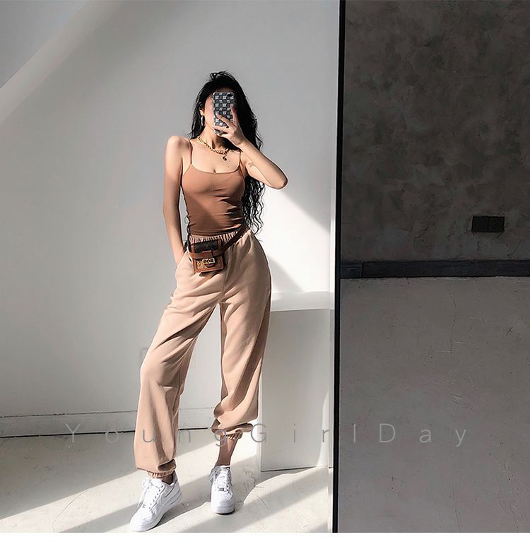 RainGirl - Joggingbroek met hoge taille en wijde pijpen (verschillende designs)