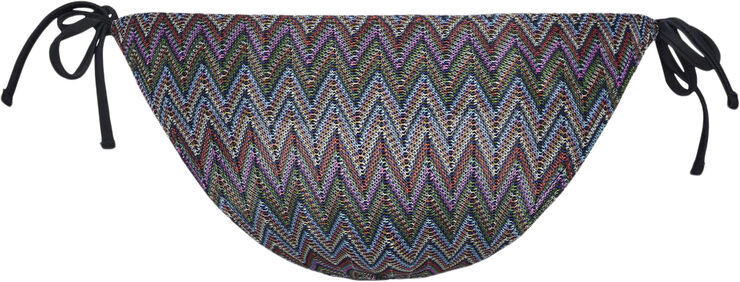 Pieces PCADA BIKINI KNITTED BRAZIL SWW Eggnog/multi color jacquard pattern