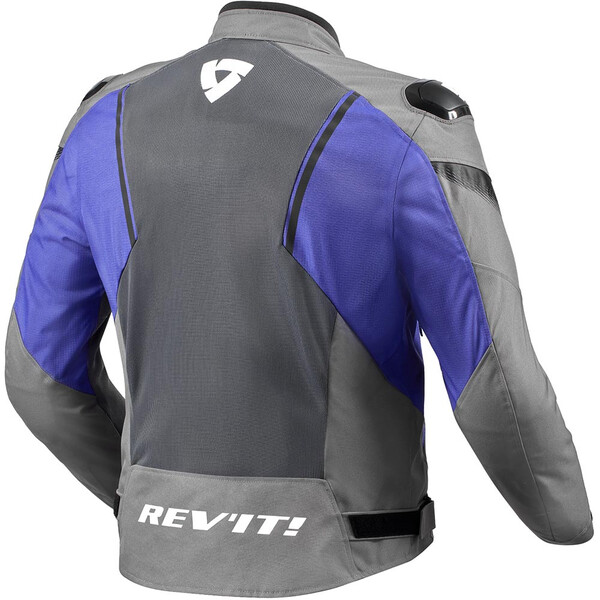 Rev'it - Blouson Control Air H2O Gris / Bleu