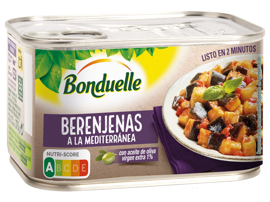 BERINGELAS BONDUELLE À MEDITERRIÂNEA 375G