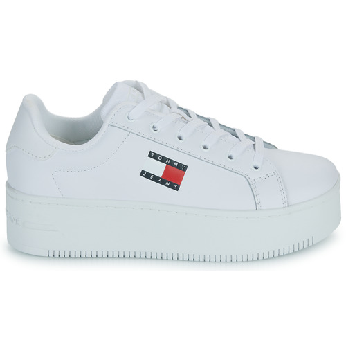 Tommy Jeans - TJW FLATFORM ESS - Blanc