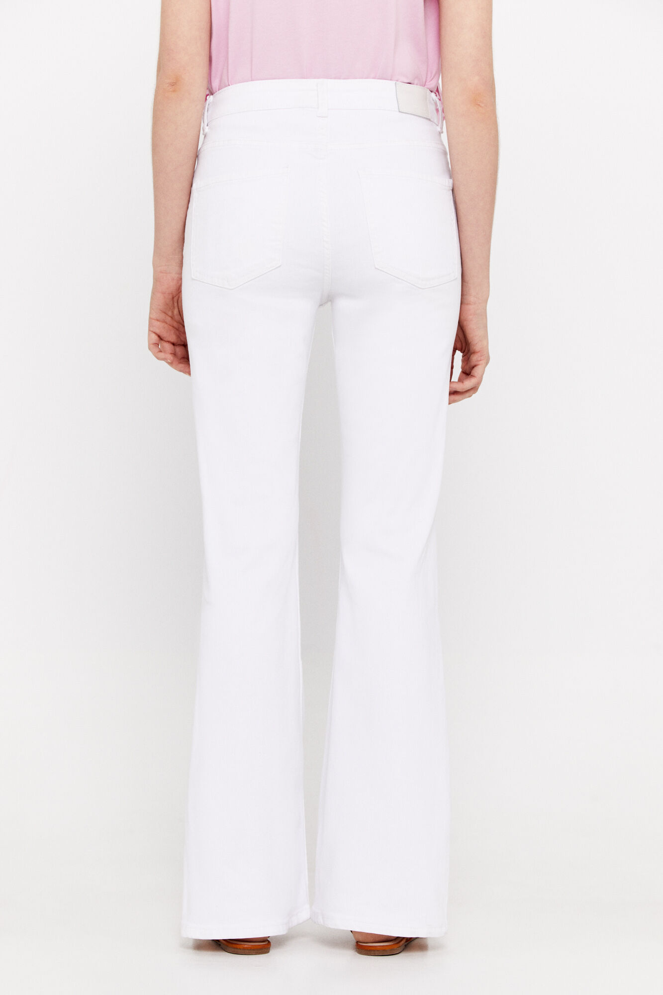Calça Jeans Bell Fit - Branca