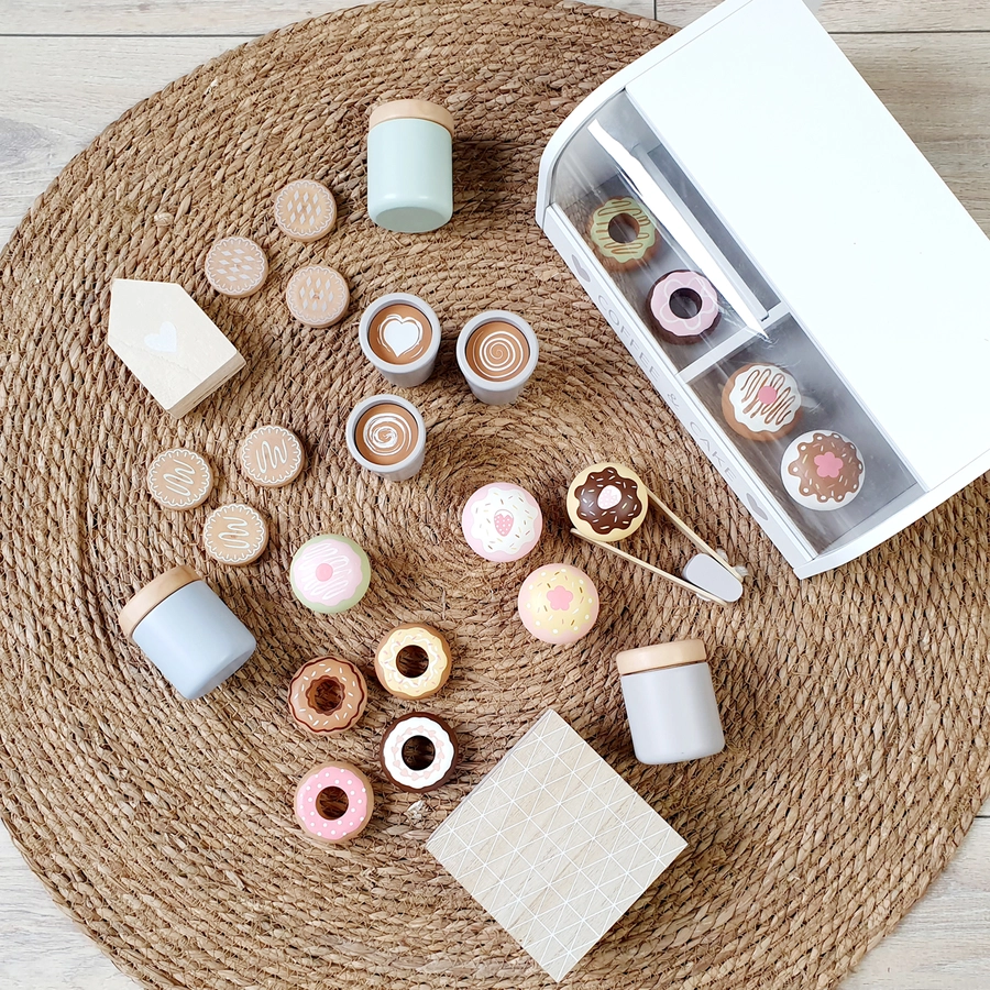 MUSTERKIND® Coffee und Cake Box Vanilla, weißmehrfarbig