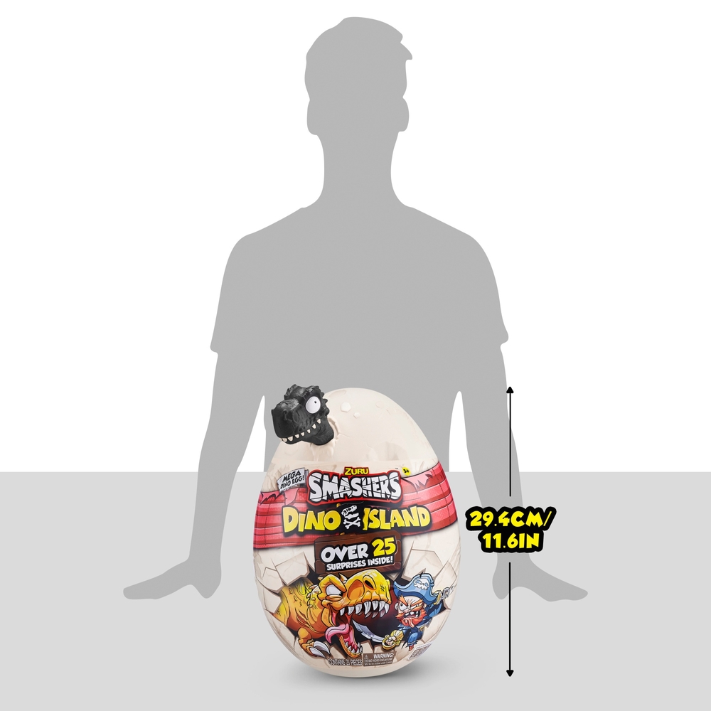 Smashers Dino Island Mega-Eier-Sortiment von Zuru