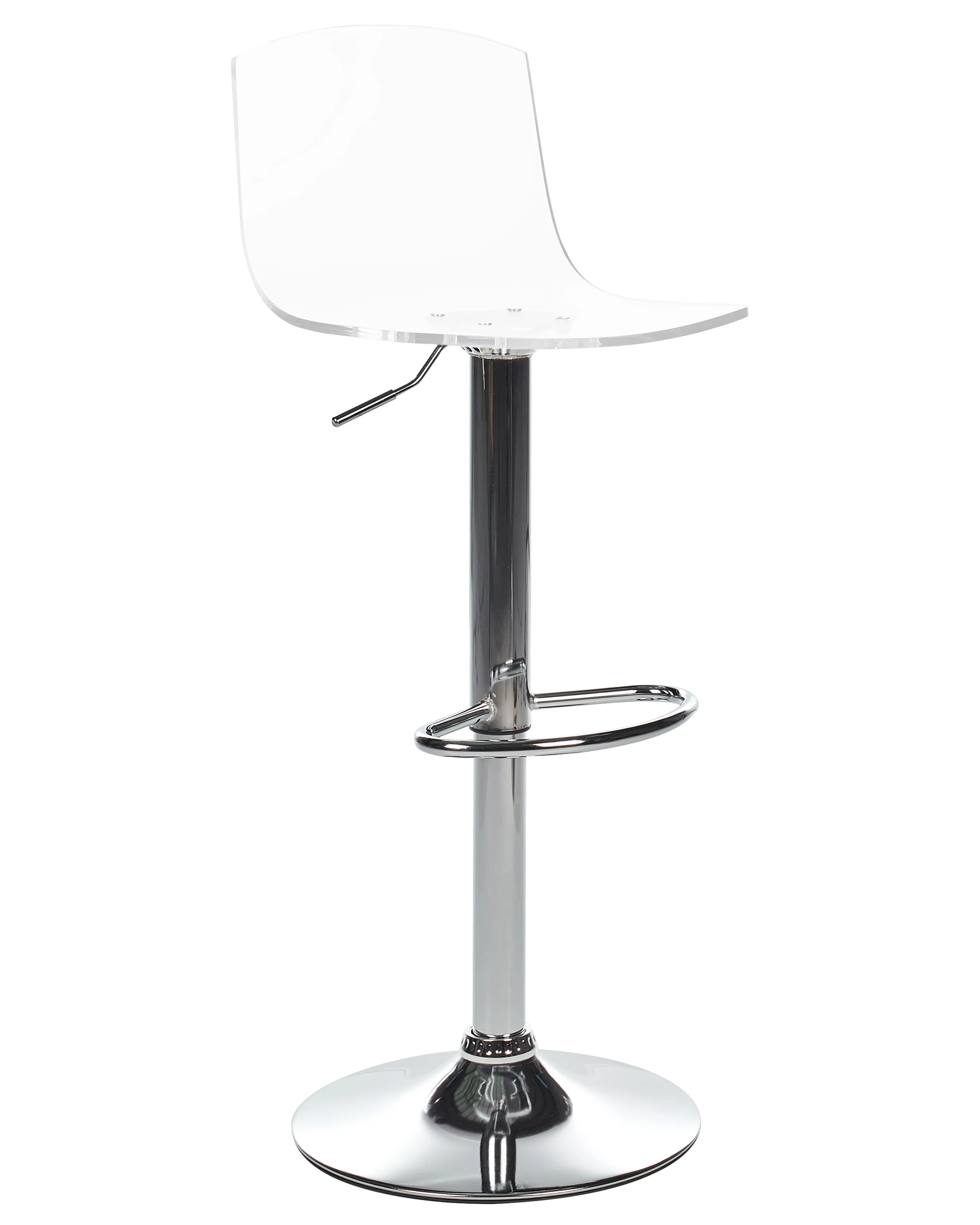 Set van 2 barstoelen IMOLA draaibaar Transparant