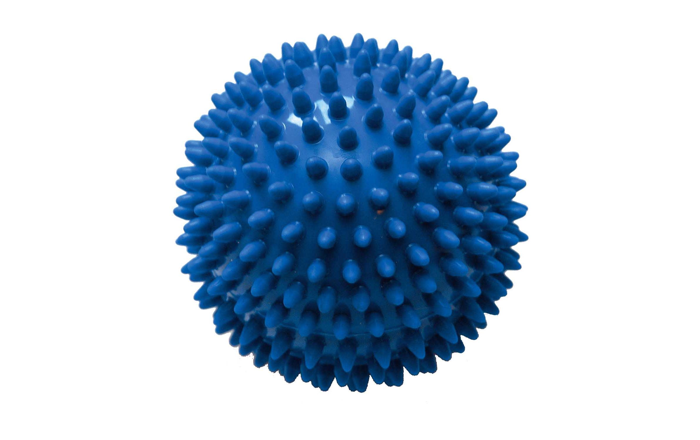 Spiky-Ball blau Ø 10 cm, 2 StückIgelball Massageball