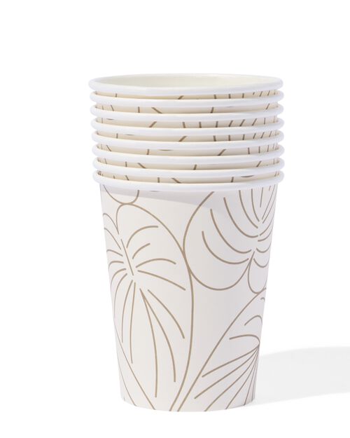 gobelet botanique lot de 8