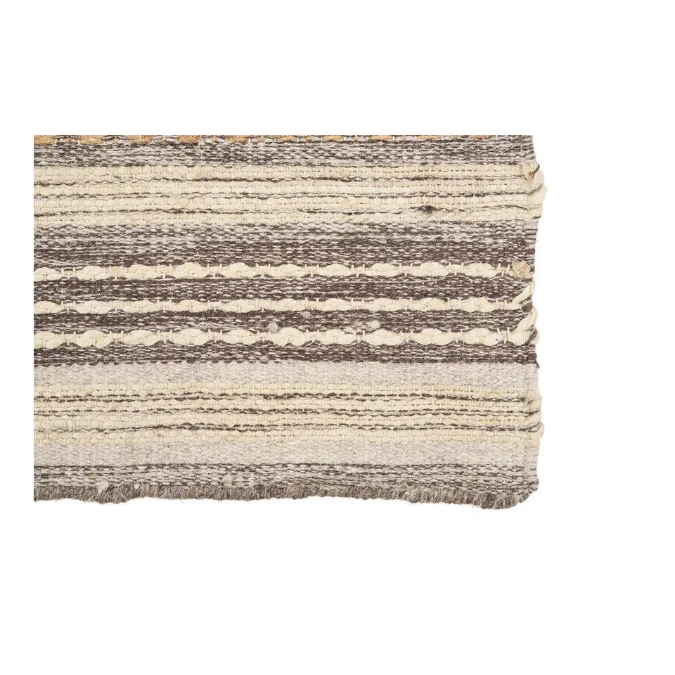 Vloerkleed Naturel/Ivoor - Jute - 180x80x1cm - Morena