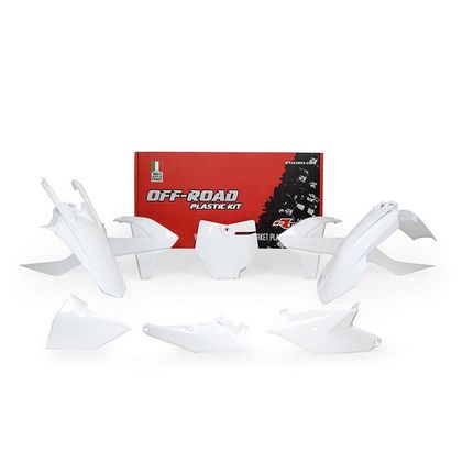 Kit plastiques R-tech 6 p blanc - Blanc