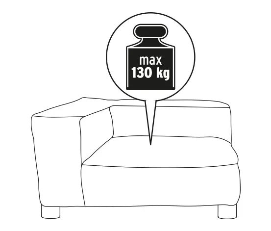 SCAPA Modul-Sofa »Berlin«, Eckelement links