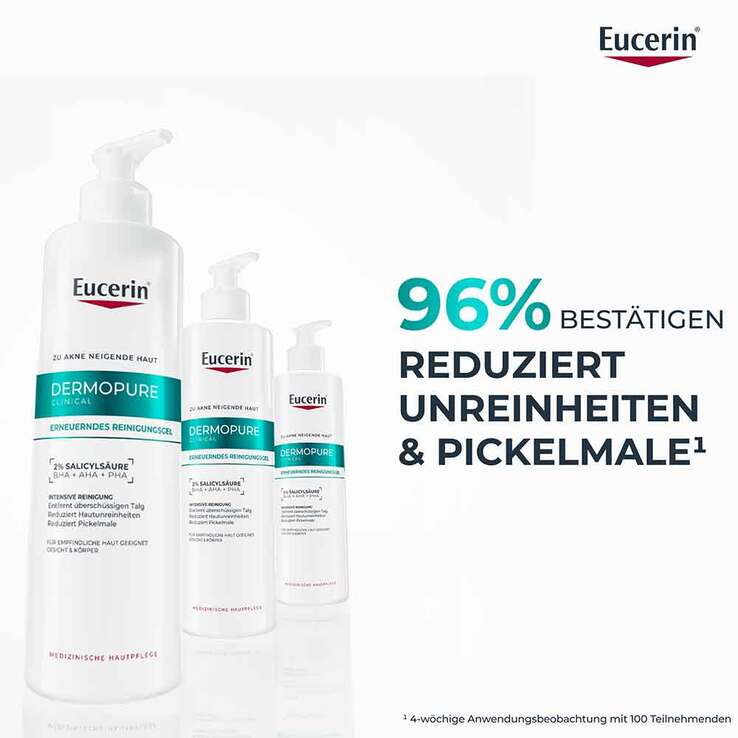 Eucerin Dermopure Clinical Reinigungsgel erneuernd, 400 ml