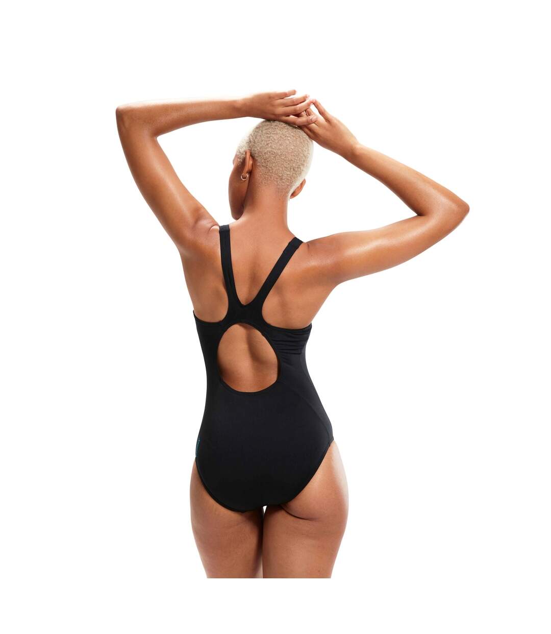 Speedo - Maillot de bain 1 pièce - Femme (Noir / Turquoise) - UTRD3086