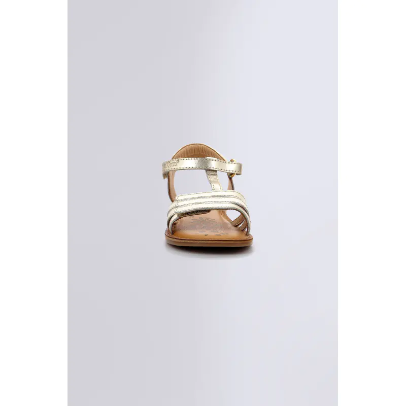DIAMANTO OR SANDALES Cuir Fille