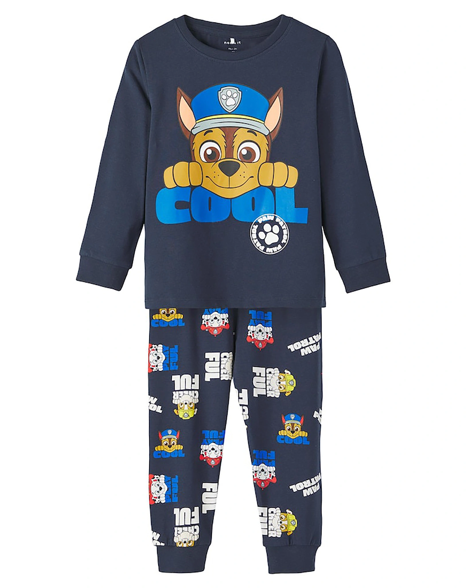 Schlafanzug NMMJABUR PAWPATROL lang in dark sapphire