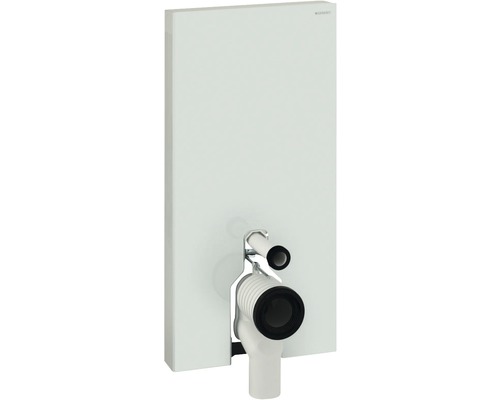 Geberit Monolith Plus sanitairmodule voor staande wc 101 cm met P-aansluitbocht, wateraansluiting aan de zijkant 131.203.SI.5 wit