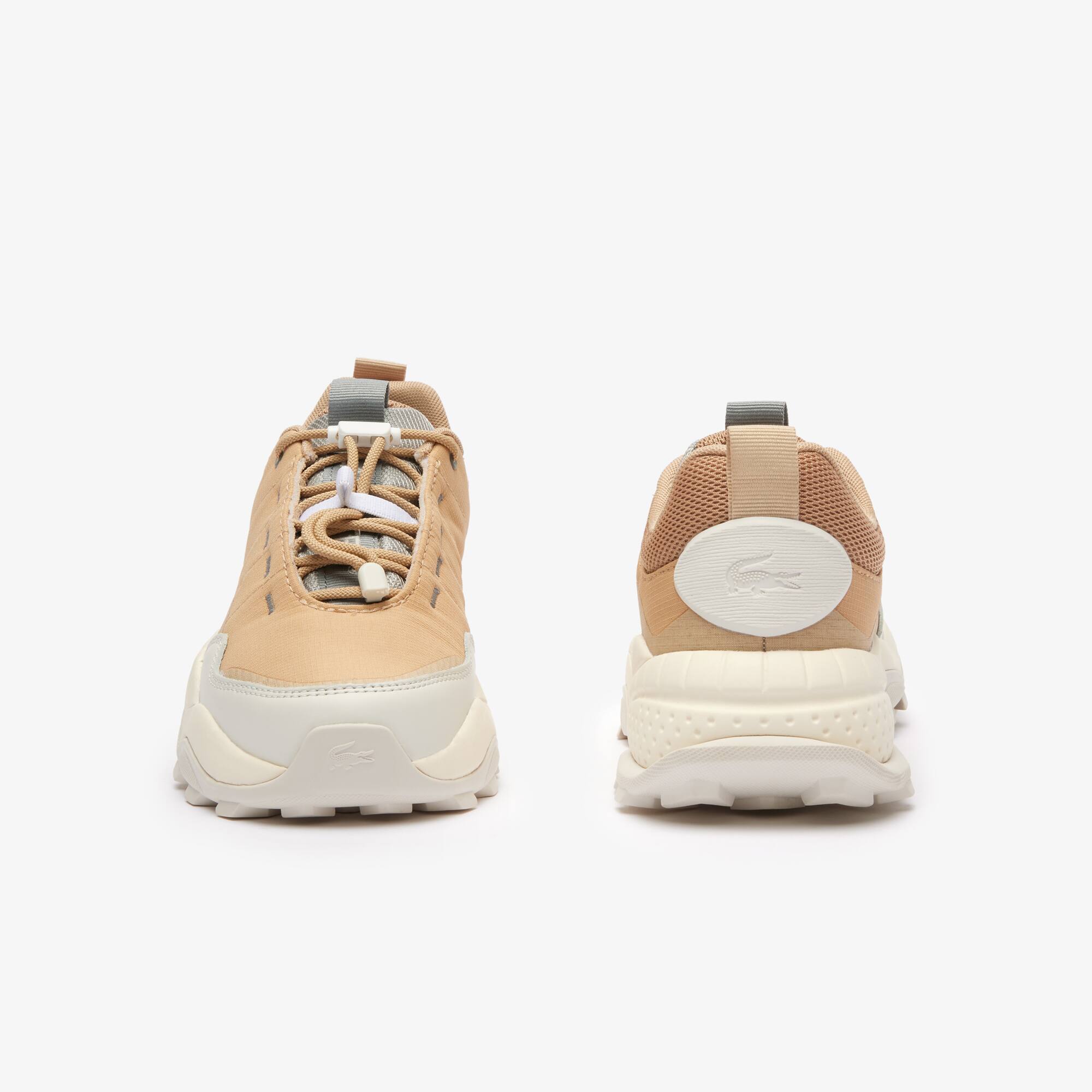 Sneaker Outdoor L-Guard Breaker CT femme en nylon ripstop Outdoor - Beige - Lacoste - Femme