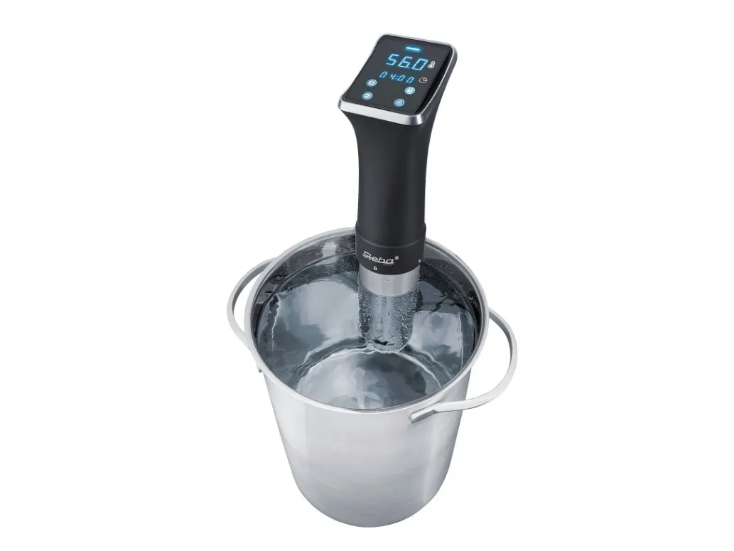 Steba SV 75, Sous vide immersion circulator, Sort, Rustfrit stål, Touch, LCD, 20 °C, 90 °C
