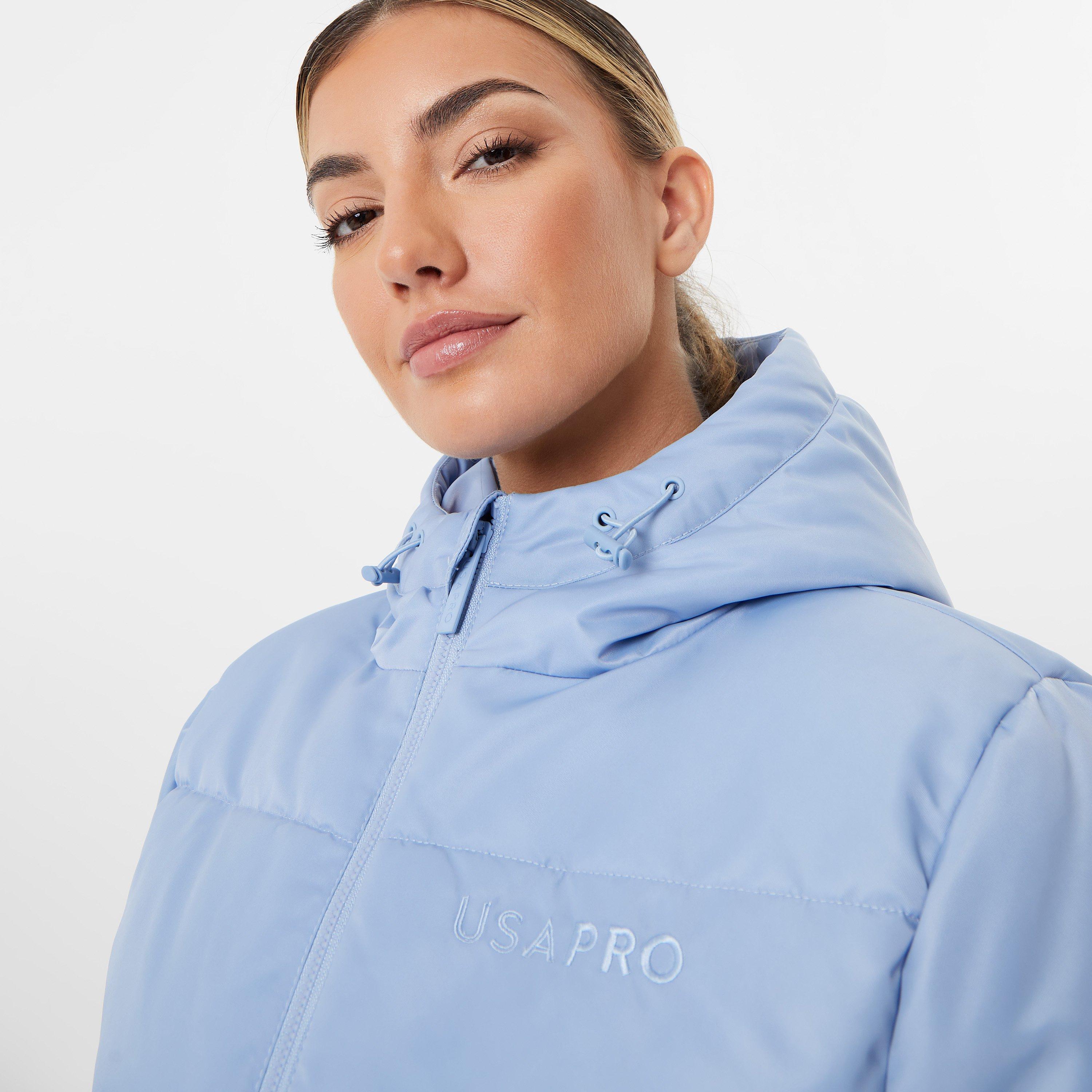 USA Pro Cropped Puffer Jacket