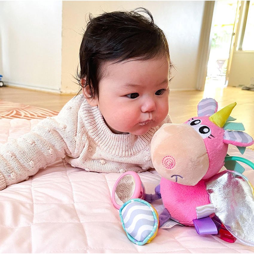 Hochet licorne – Unicorn Activity Rattle