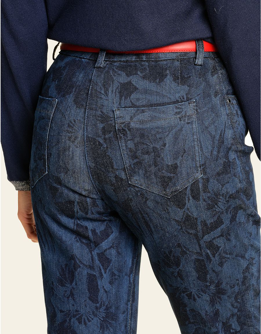 Pantalon imprimé 7/8e