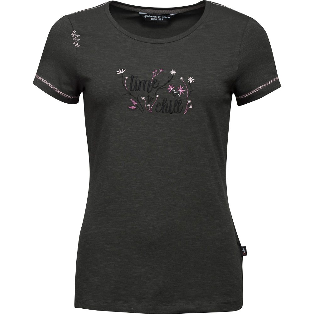 Chillaz Gandia Time To Chill T-Shirt Damen schwarz