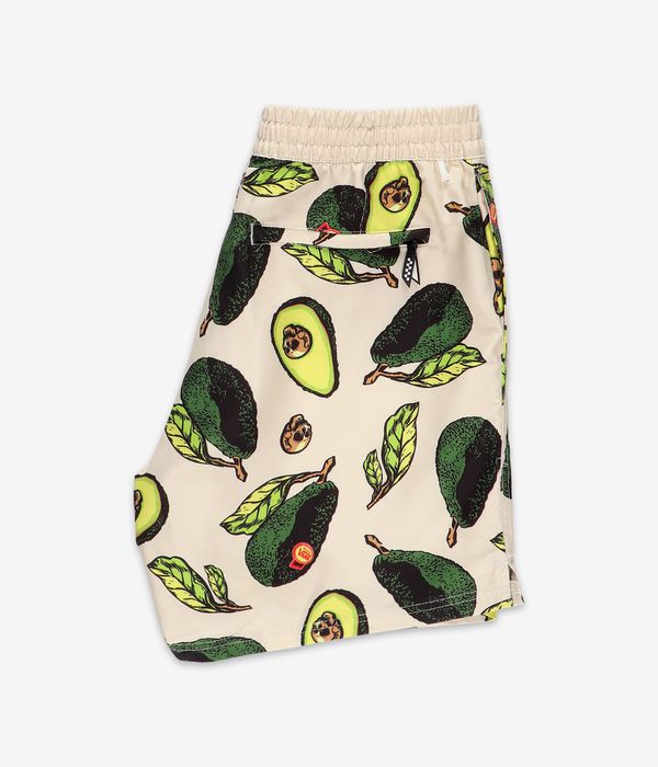 Vans Primary Print Elastic Boardshorts (antique white b)