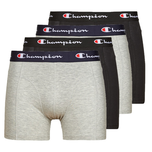 Champion - BOXER X4 Gris / Negro