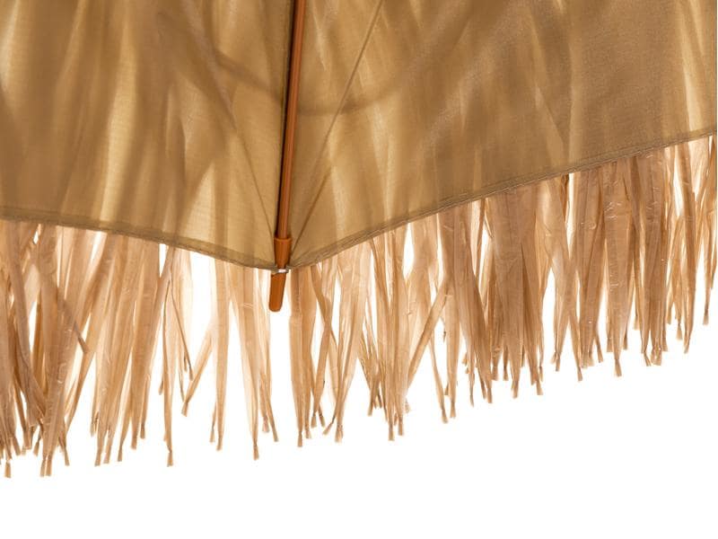 KOOR Sonnenschirm Tiki, 180 cm Strandschirm mit Lichtschutzfaktor 50
