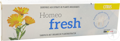 Unda Homeofresh Dentifrice Citrus Tube 75ml