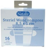 Natalis Steriel wond kompres (16 stuks)
