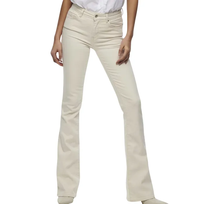 Only Blush Mid Flared Jeans Dames